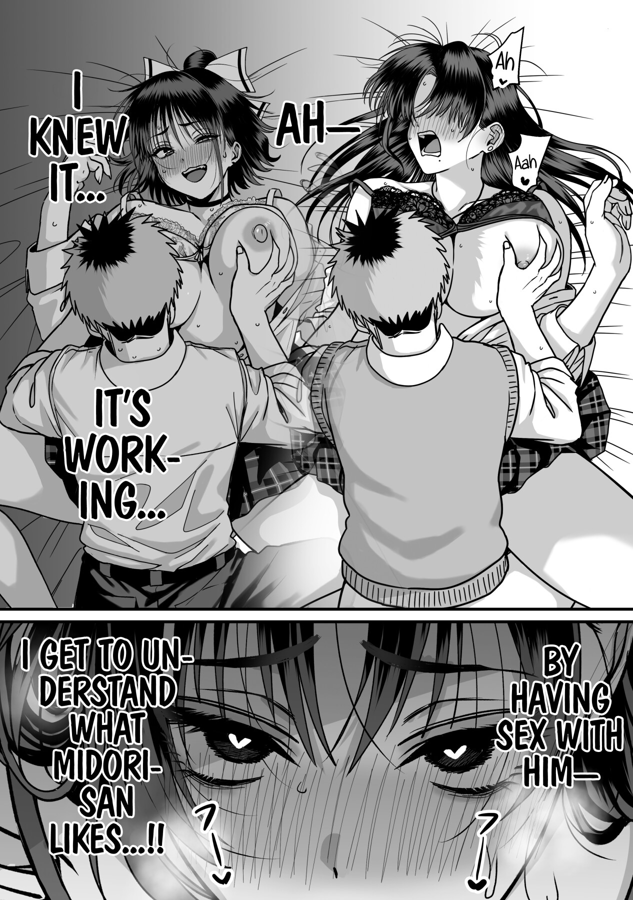 Hentai Manga Comic-A Harem Where No One Is Reciprocated 2-Read-35